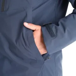 Tenson, Core Ski Jacket Ski-jas Heren Dark Navy Blauw -Cmp Ski-uitrusting Winkel tenson corepc plus jkt aa jas gevoerd heren dark navy blauw AA11ten101c BI 011