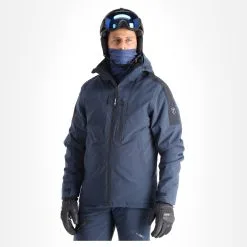 Tenson, Core Ski Jacket Ski-jas Heren Dark Navy Blauw -Cmp Ski-uitrusting Winkel tenson corepc plus jkt aa jas gevoerd heren dark navy blauw AA11ten101c BI 04