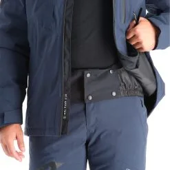 Tenson, Core Ski Jacket Ski-jas Heren Dark Navy Blauw -Cmp Ski-uitrusting Winkel tenson corepc plus jkt aa jas gevoerd heren dark navy blauw AA11ten101c BI 06