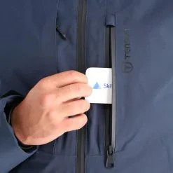 Tenson, Core Ski Jacket Ski-jas Heren Dark Navy Blauw -Cmp Ski-uitrusting Winkel tenson corepc plus jkt aa jas gevoerd heren dark navy blauw AA11ten101c BI 07