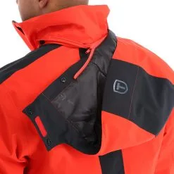 Tenson, Core Ski Jacket Ski-jas Heren Oranje -Cmp Ski-uitrusting Winkel tenson corepc plus jkt aa jas gevoerd heren rood AA11ten101a BI 09