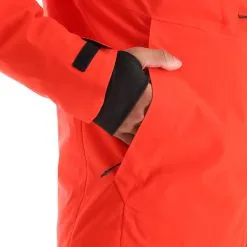 Tenson, Core Ski Jacket Ski-jas Heren Oranje -Cmp Ski-uitrusting Winkel tenson corepc plus jkt aa jas gevoerd heren rood AA11ten101a BI 12