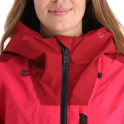 Tenson, Orbit Ski Jacket Ski-jas Dames Cerise Rood -Cmp Ski-uitrusting Winkel tenson orbit ski jacket aa jas gevoerd dames cerise rood 22tenso104v1 BI 07