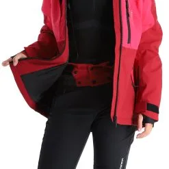 Tenson, Orbit Ski Jacket Ski-jas Dames Cerise Rood -Cmp Ski-uitrusting Winkel tenson orbit ski jacket aa jas gevoerd dames cerise rood 22tenso104v1 BI 09