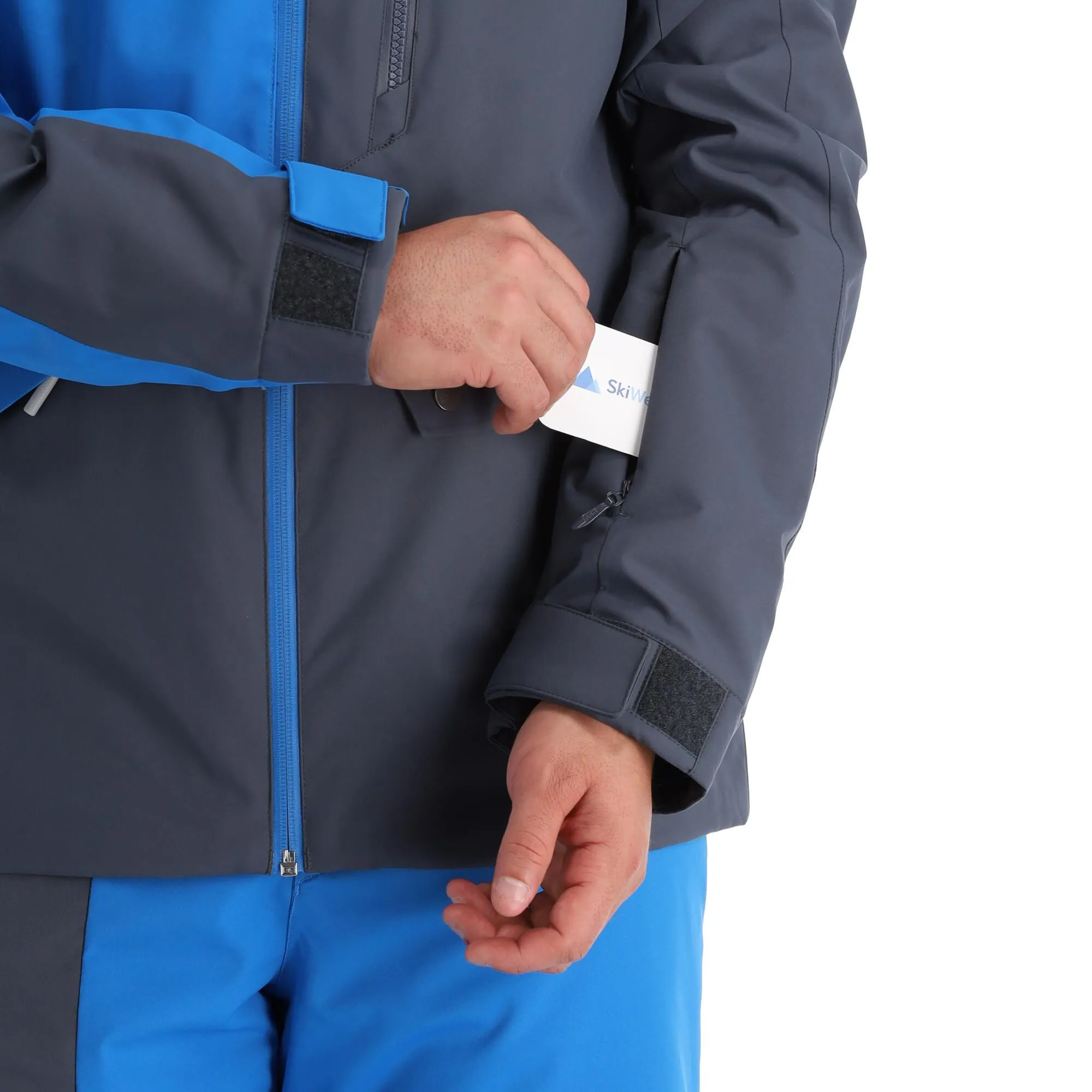 Ziener, Tungua Ski-jas Heren Ombre Grijs 7 Ziener, Tungua Ski-jas Heren Ombre Grijs - Afbeelding 7