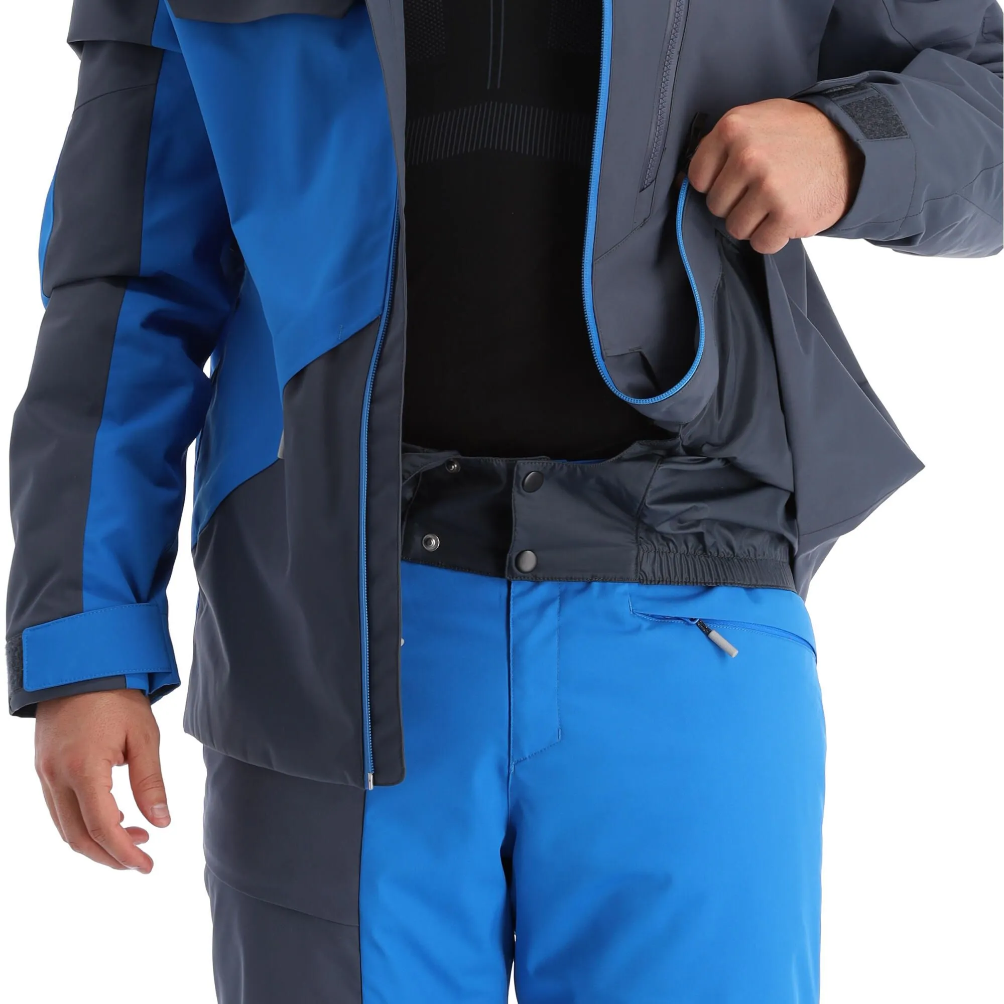 Ziener, Tungua Ski-jas Heren Ombre Grijs 8 Ziener, Tungua Ski-jas Heren Ombre Grijs - Afbeelding 8