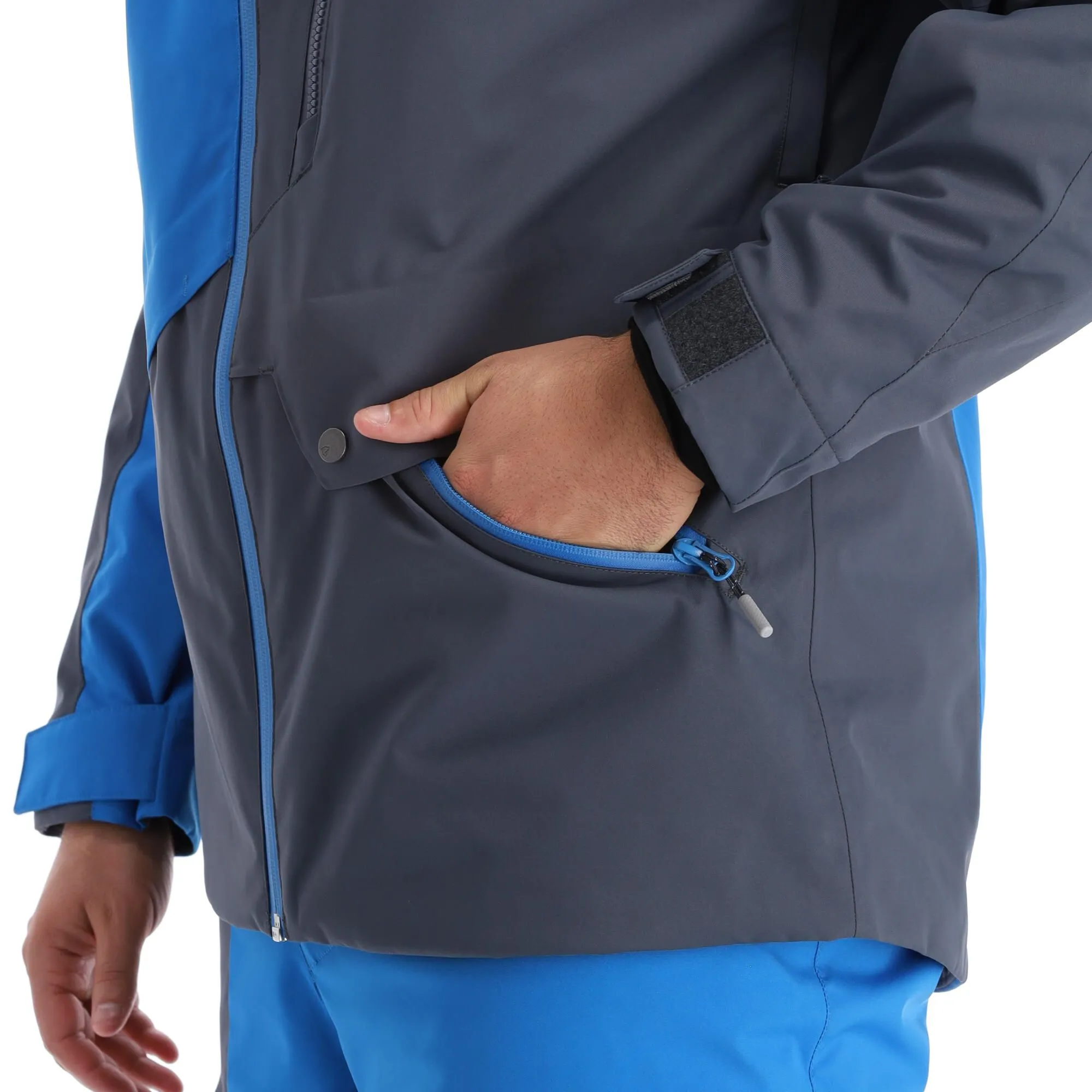 Ziener, Tungua Ski-jas Heren Ombre Grijs 11 Ziener, Tungua Ski-jas Heren Ombre Grijs - Afbeelding 11